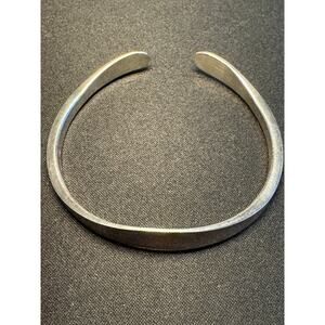 925 Sterling Silver 26grams Cuff Bracelet 7.5in